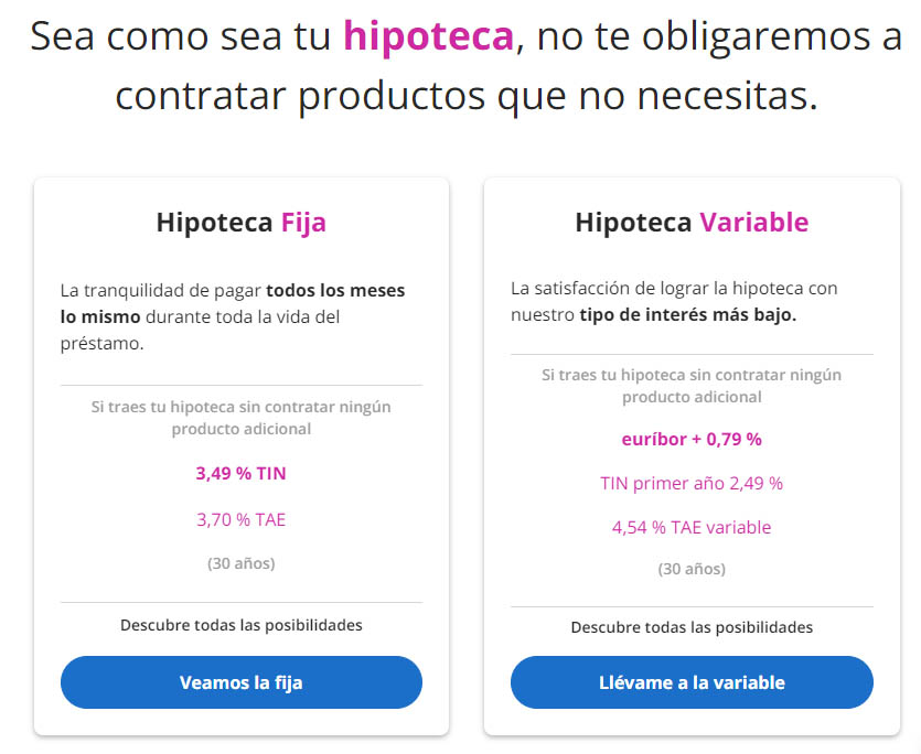 MyInvestor Hipotecas